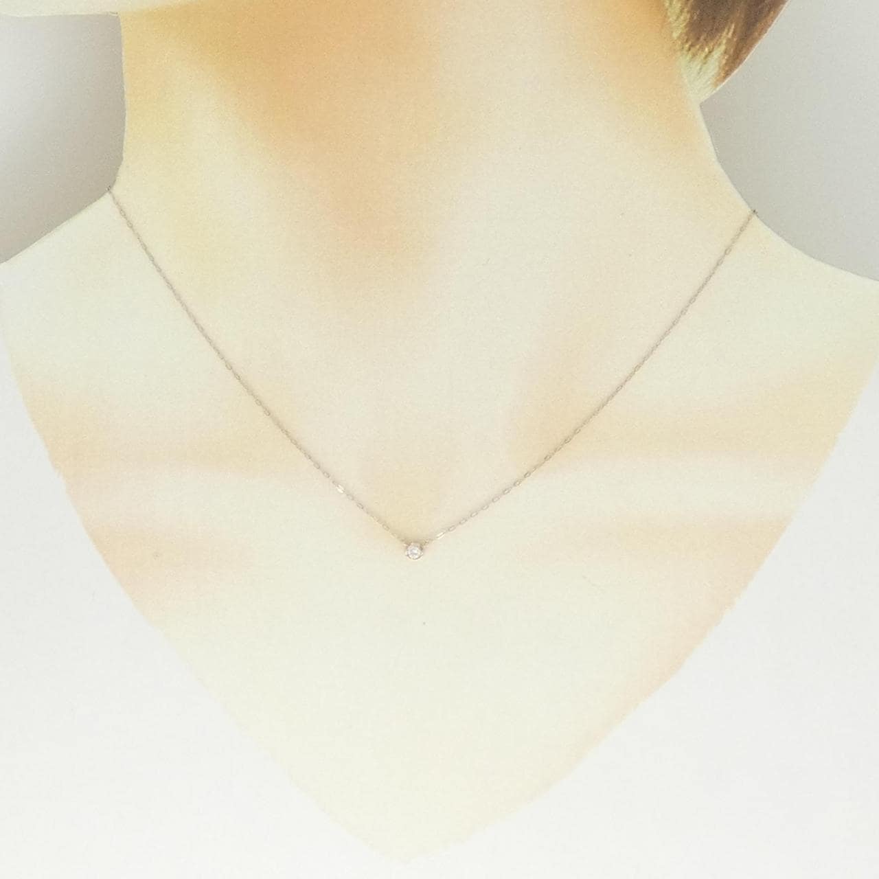 4゜C ダイヤモンド ネックレス