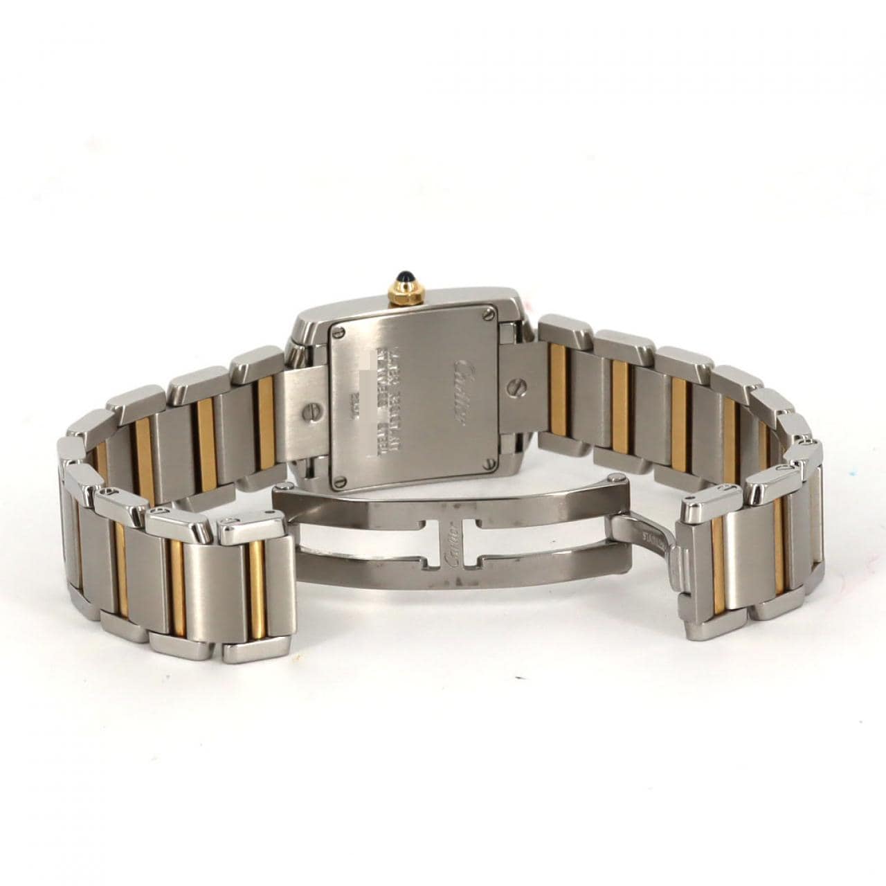 カルティエ タンクフランセーズSM コンビ W51007Q4 SSxYG クォーツ