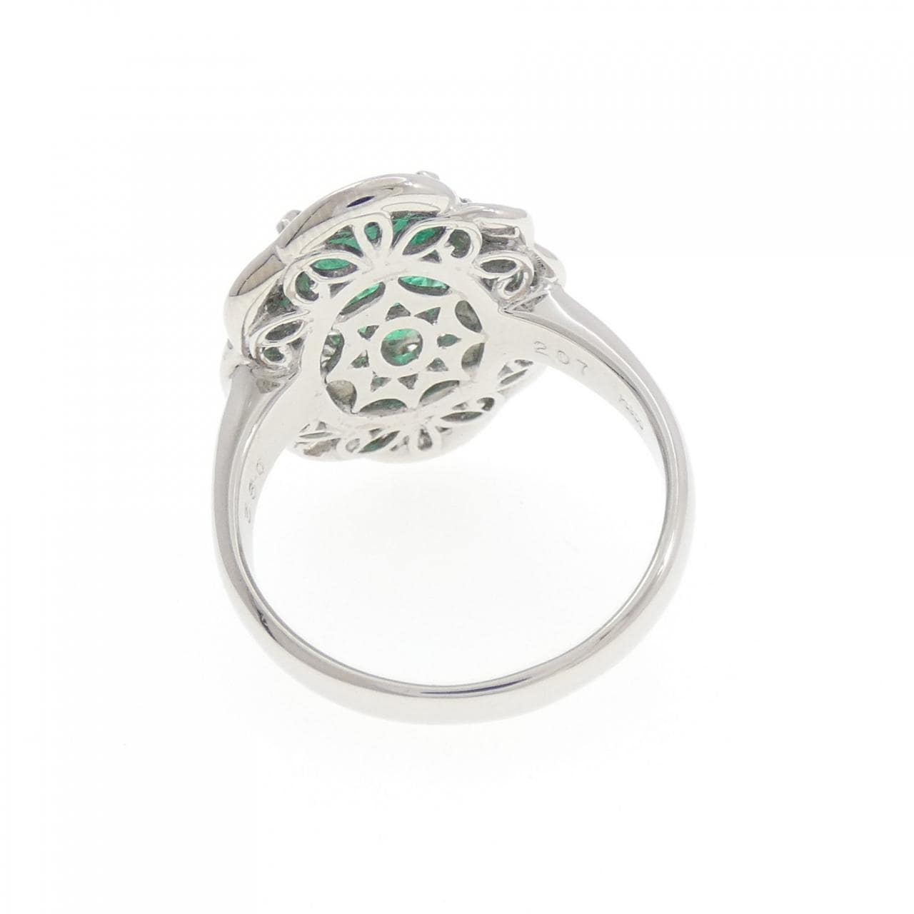 PT900 エメラルド リング 2.07CT