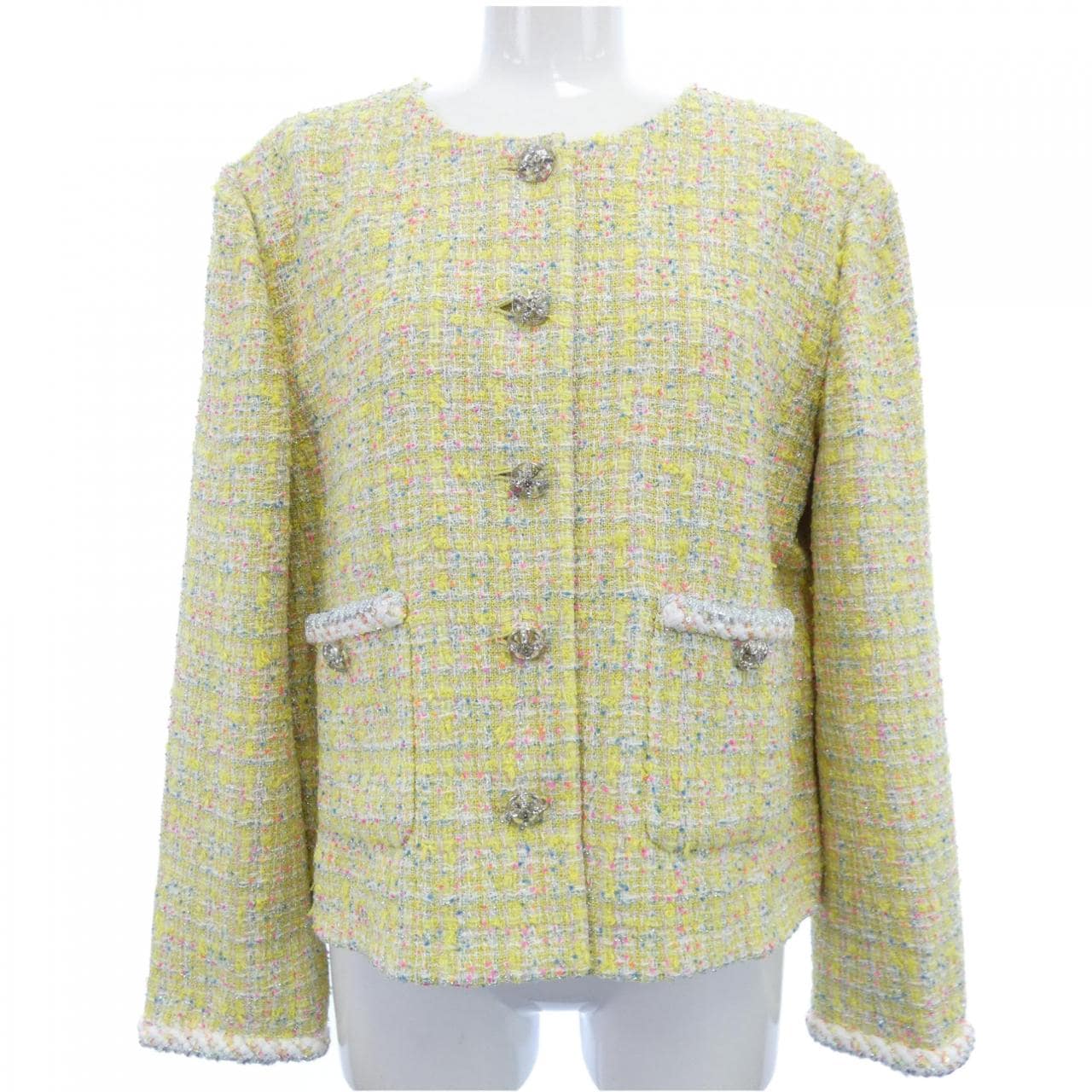 シャネル CHANEL P76339V68243 ノーカラージャケット