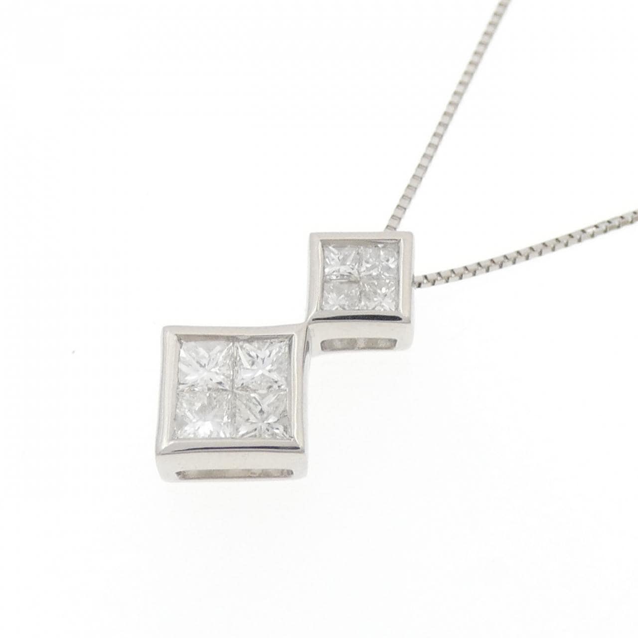 PT900/PT850 Diamond Necklace 1.00CT