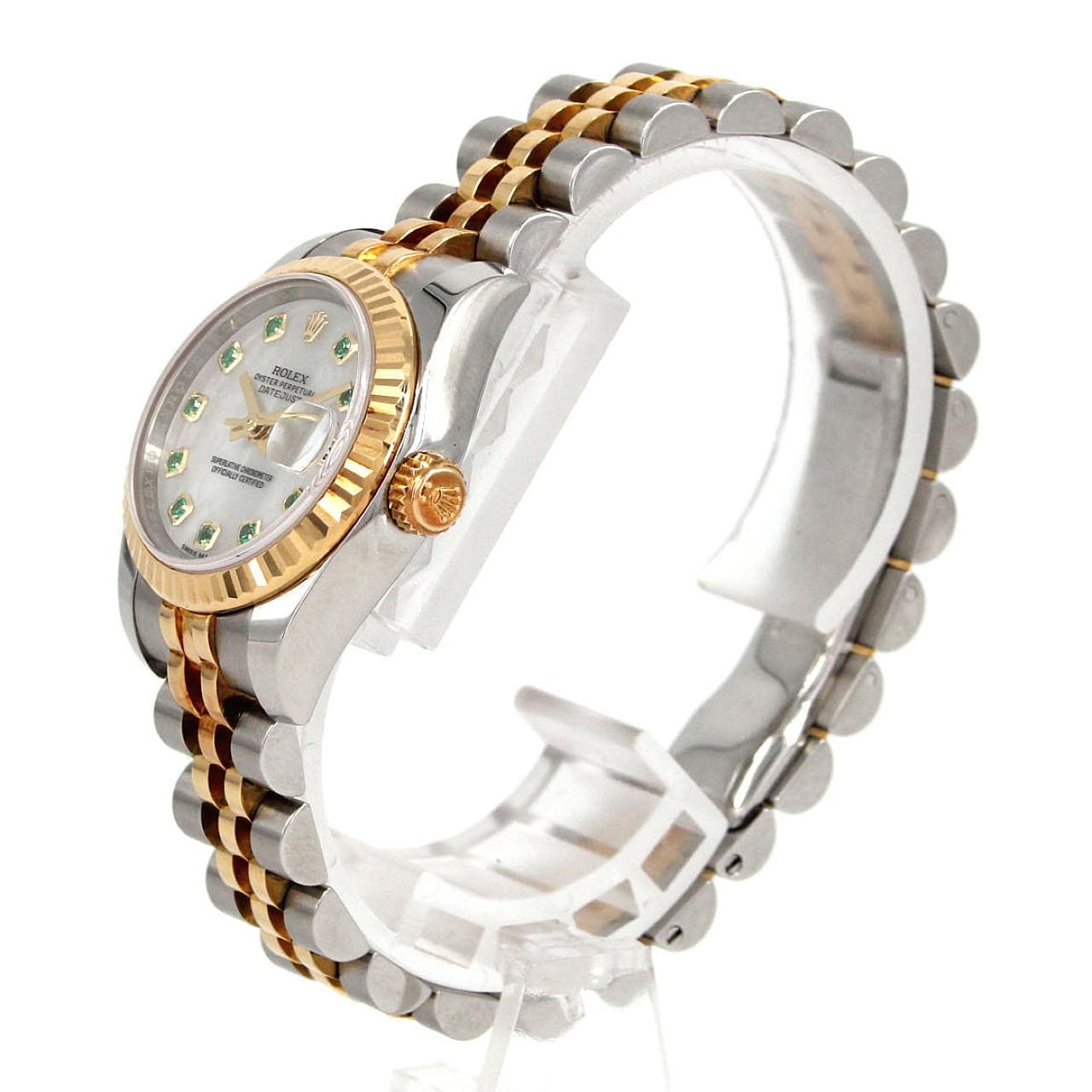 ロレックス デイトジャスト 179173NGE SSxYG 自動巻 ランダム番