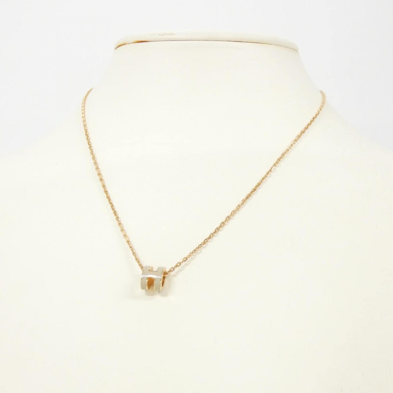 HERMES Pop Ash MINI 147992FO Necklace
