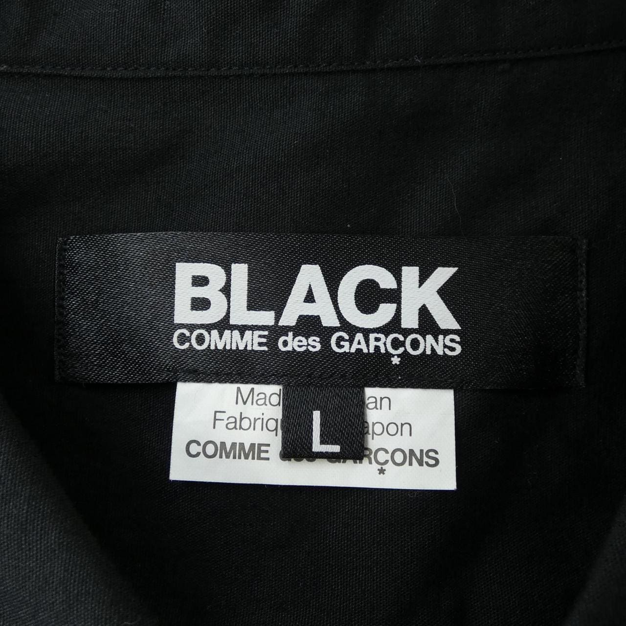 ブラックコムデギャルソン BLACK COMME des GARCONS 1K-B017 シャツ