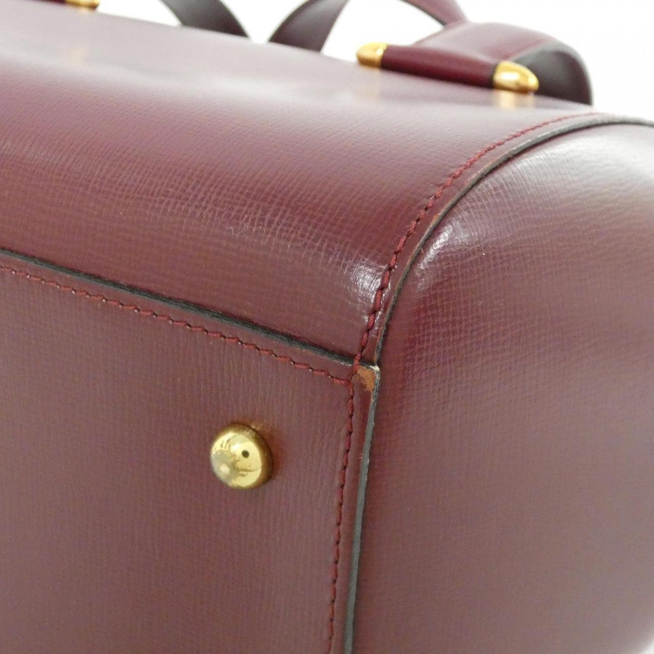 【ヴィンテージ】カルティエ ボストンバッグ