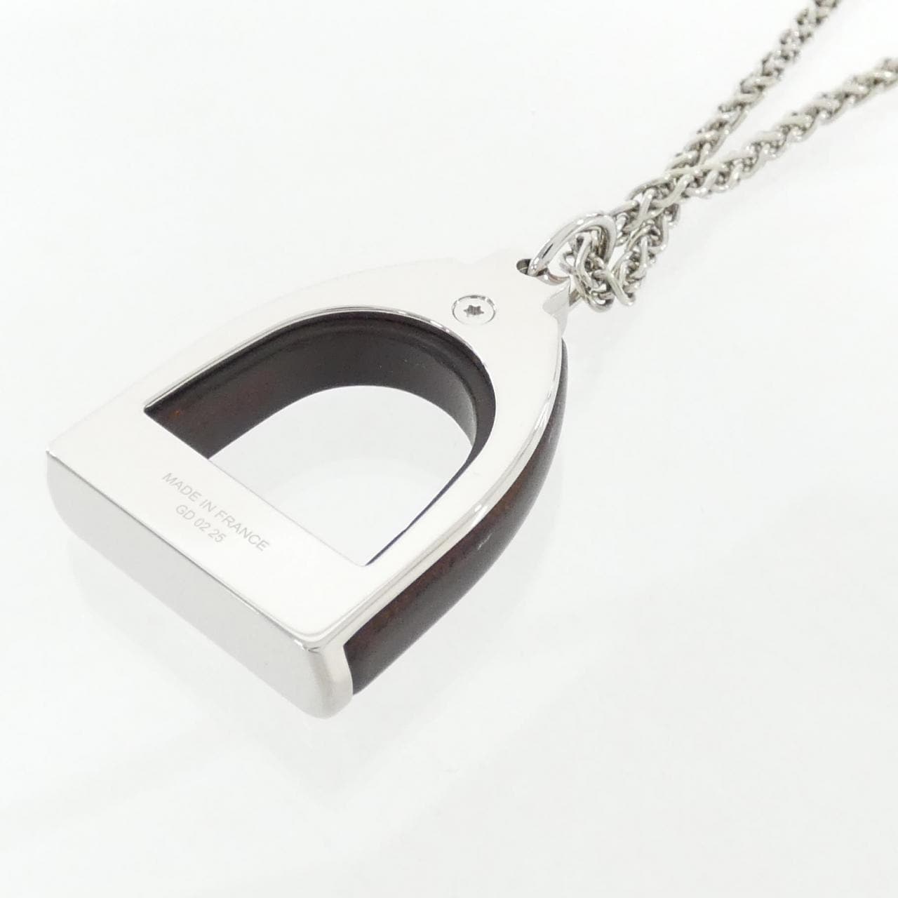 エルメス エトリエ ヴュルカニウム 100091FP ネックレス