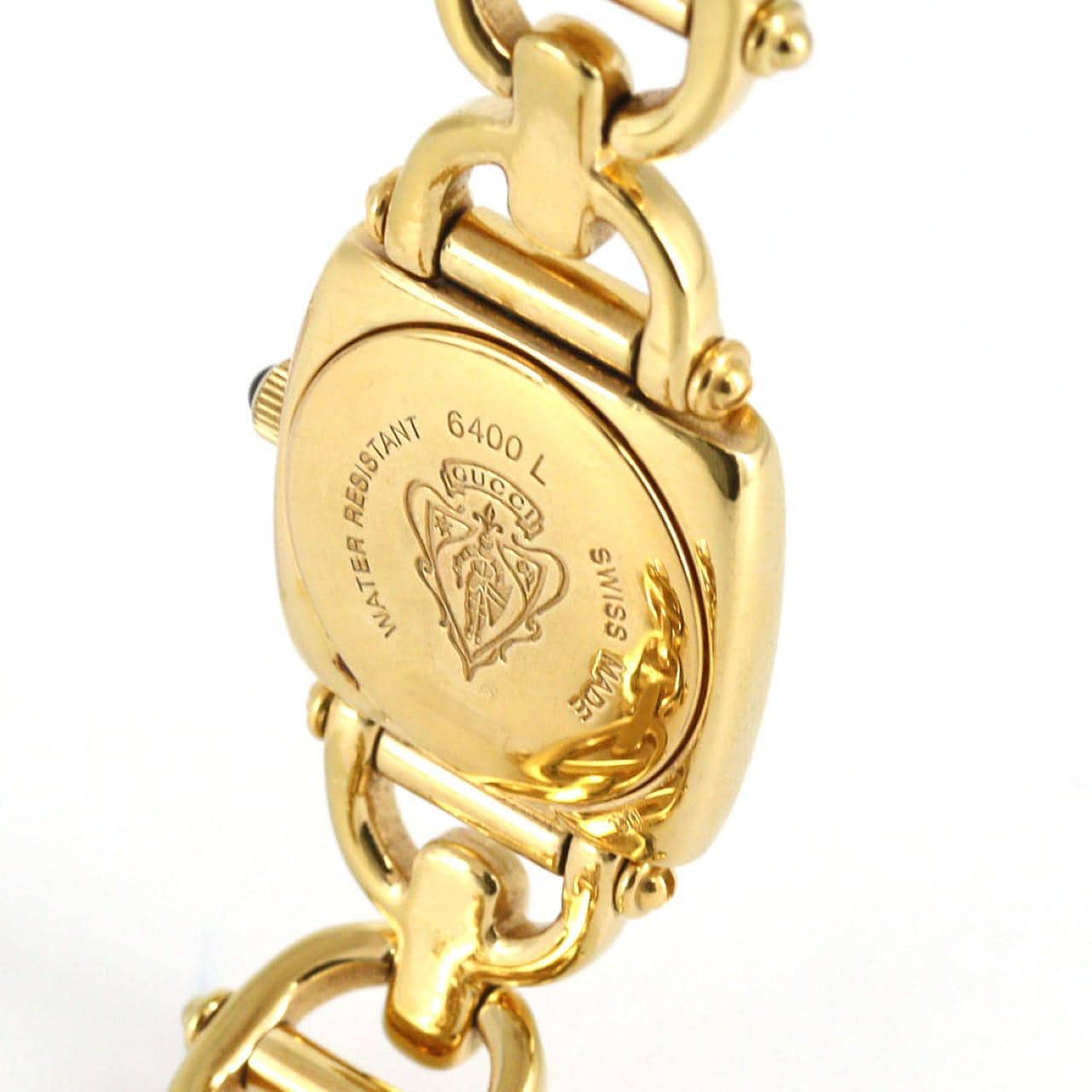 【ノーメンテナンス特価】グッチ ホースビット 6400L GP クォーツ