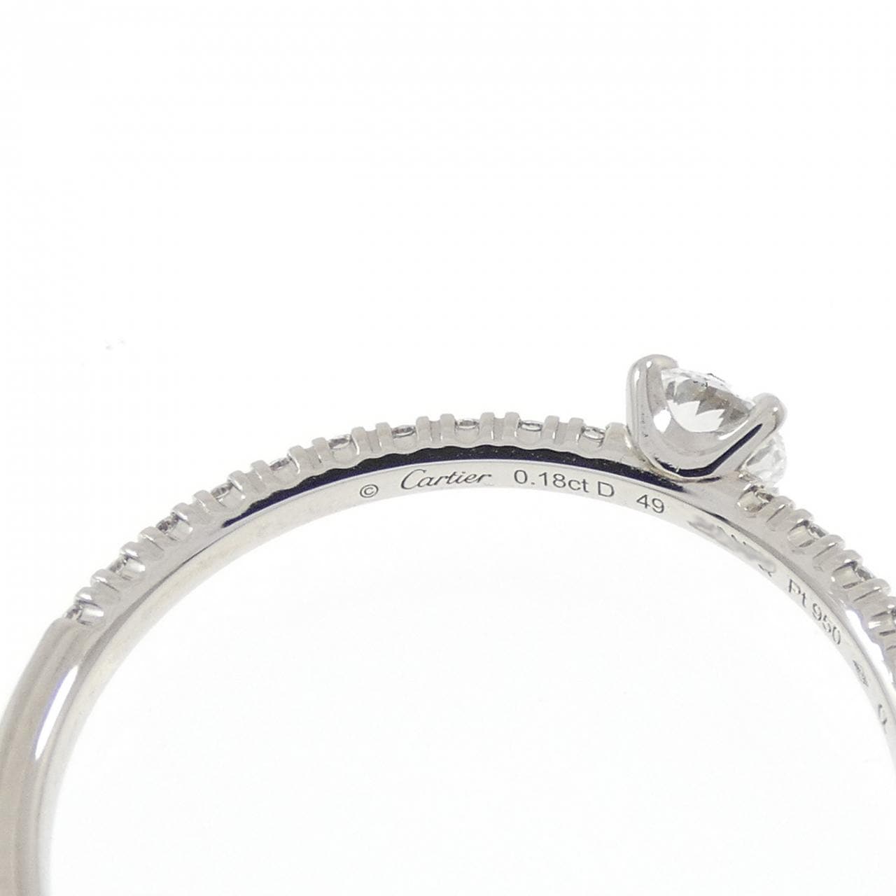 カルティエ エタンセル リング 0.18CT