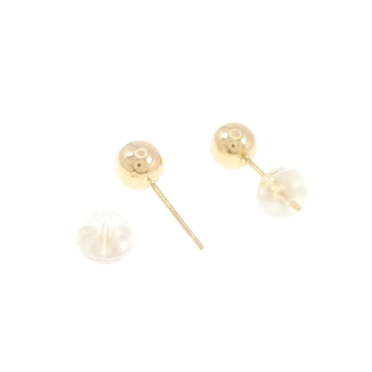 K18YG ダイヤモンド ピアス 0.10CT