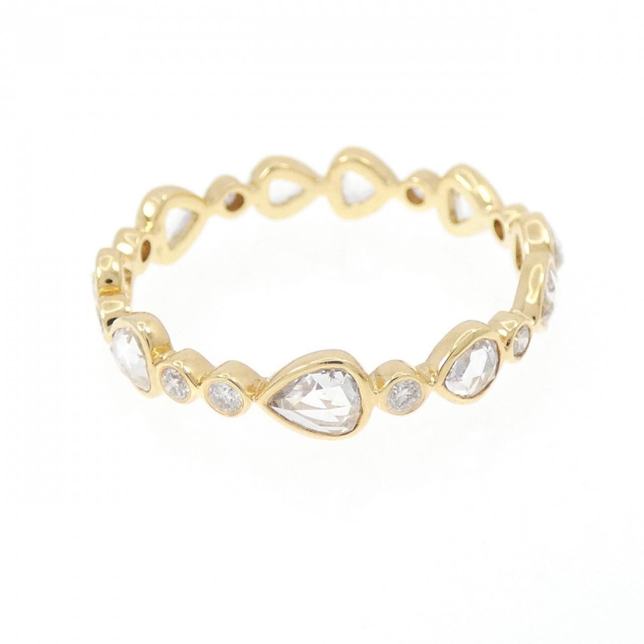 【新品】K18YG ダイヤモンド リング 0.83CT