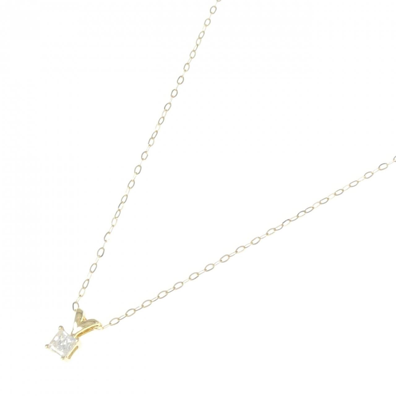 K18YG ダイヤモンド ネックレス 0.20CT