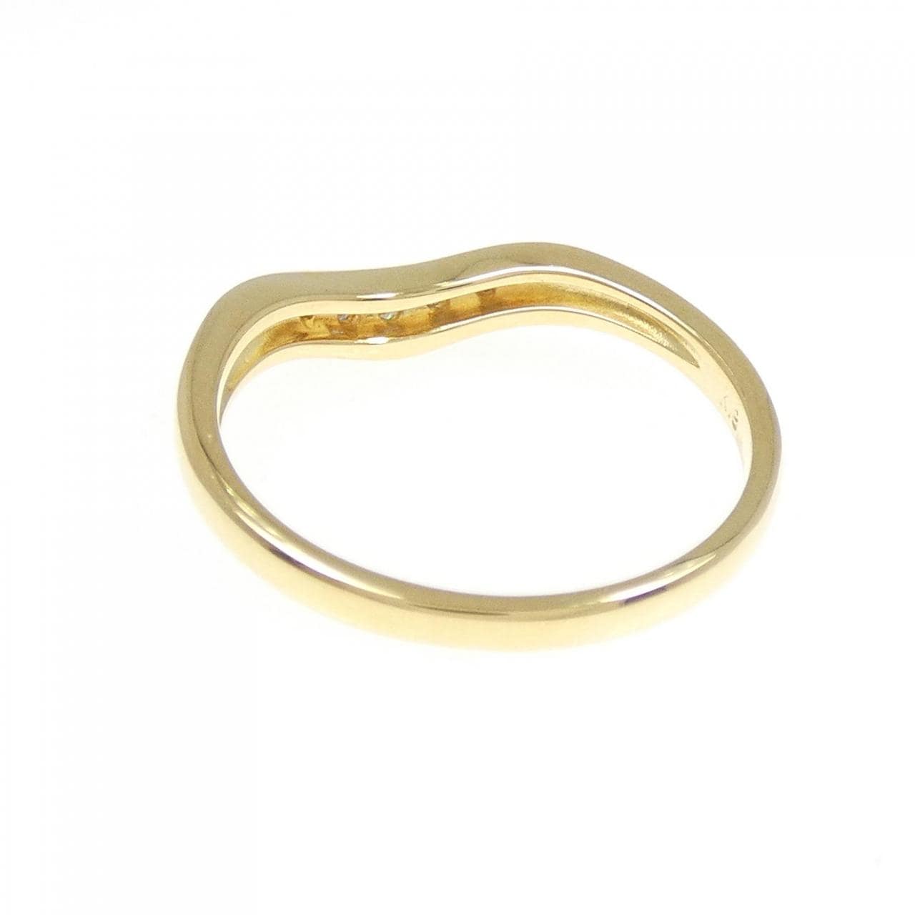 K18YG ダイヤモンド リング 0.06CT
