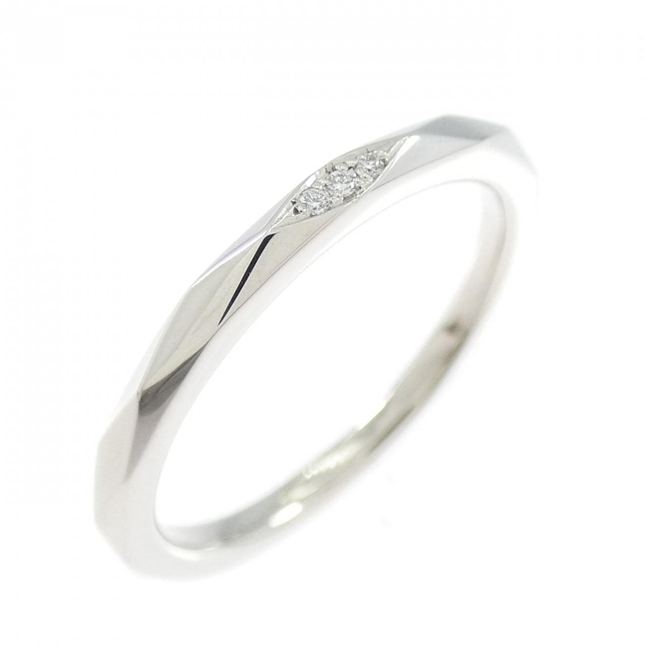PT950 ダイヤモンド リング 0.01CT