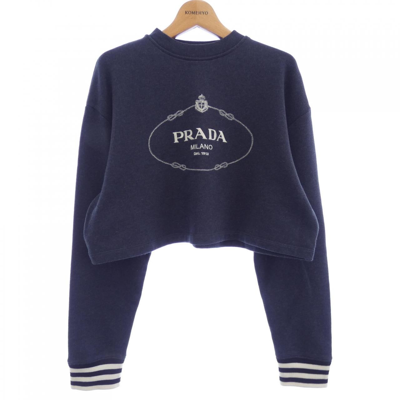 プラダ PRADA オーバーサイズ コットンフリース 134676 S232 1X6Q スウェット