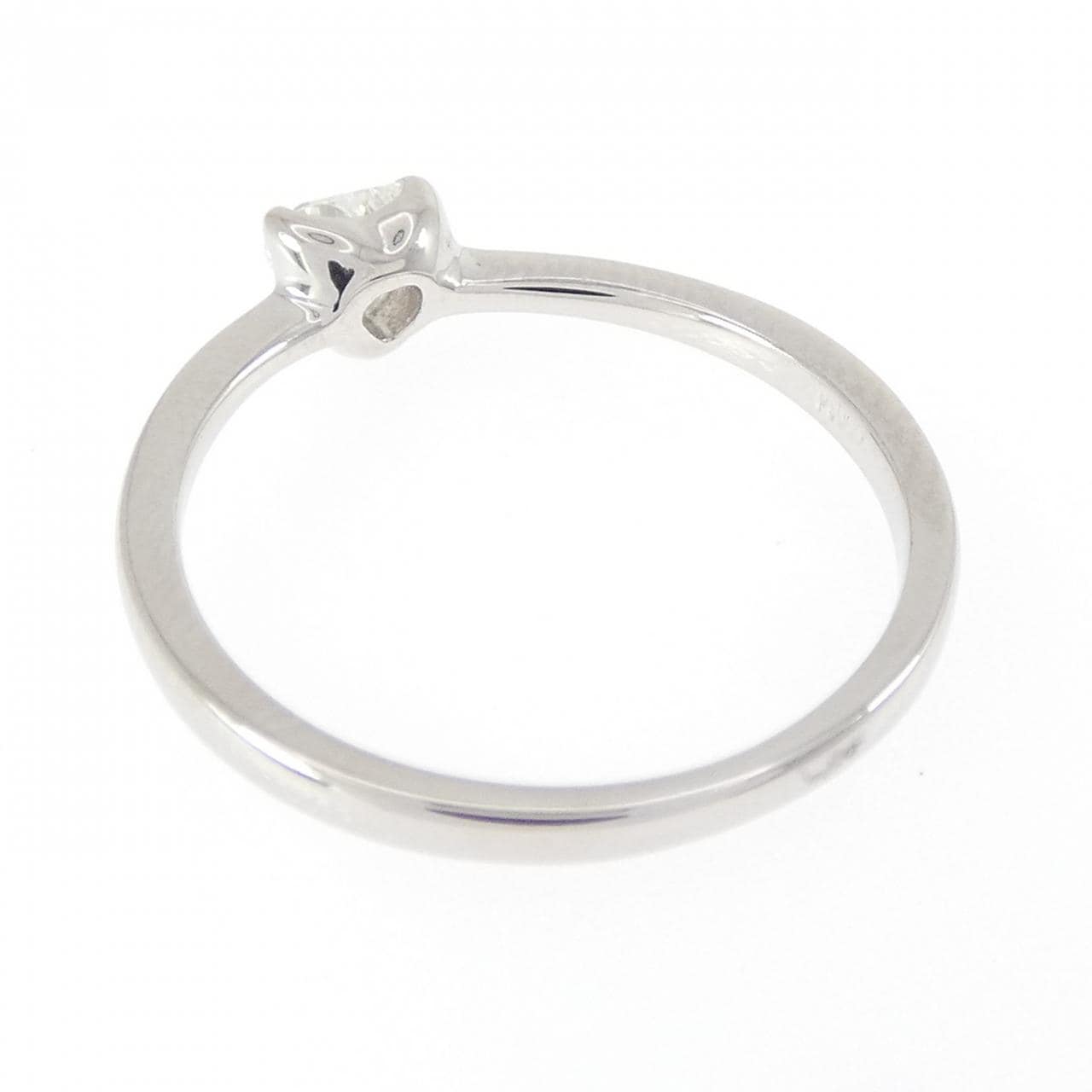 PT900 ハート ダイヤモンド リング 0.20CT
