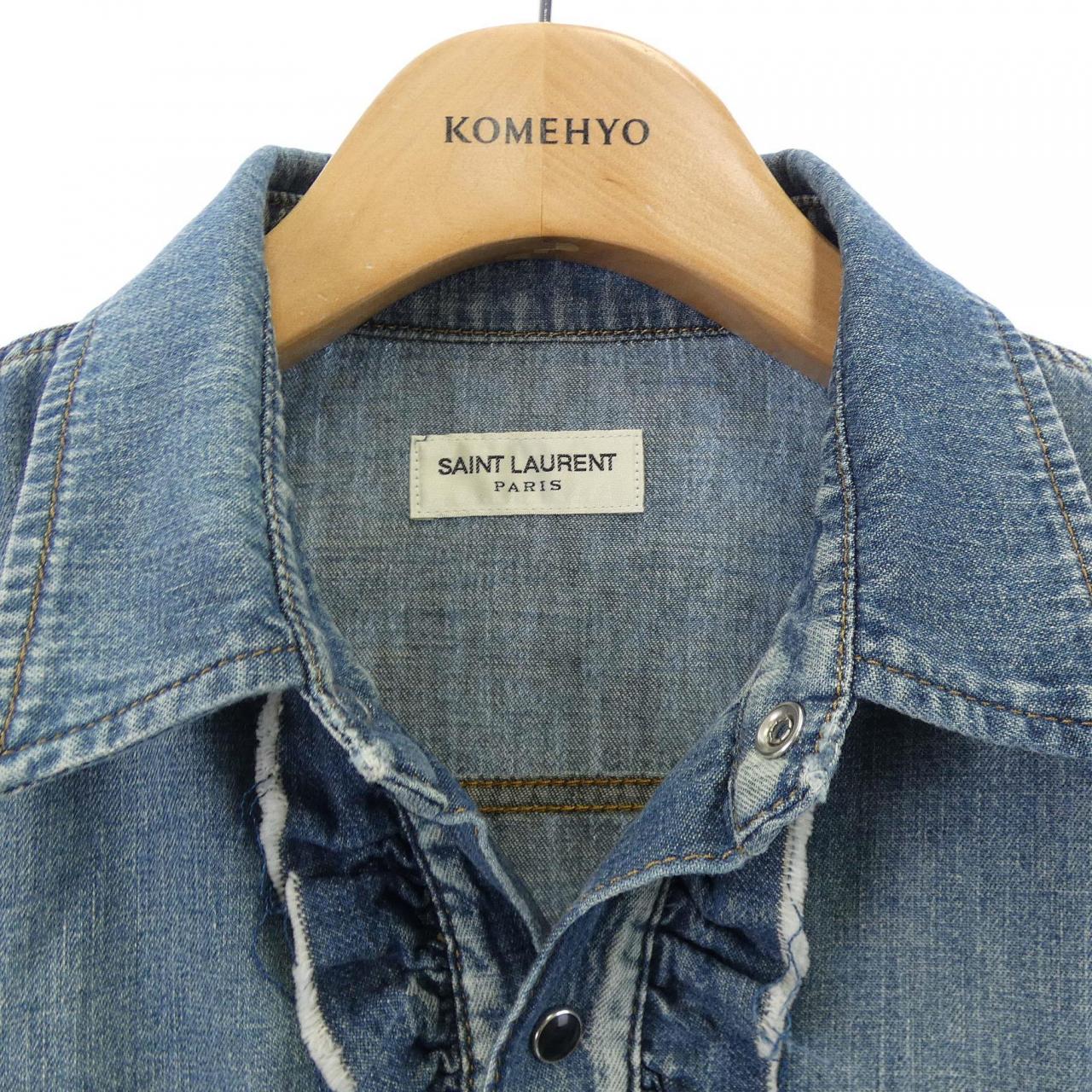 サンローラン SAINT LAURENT 581161 YD880 シャツ