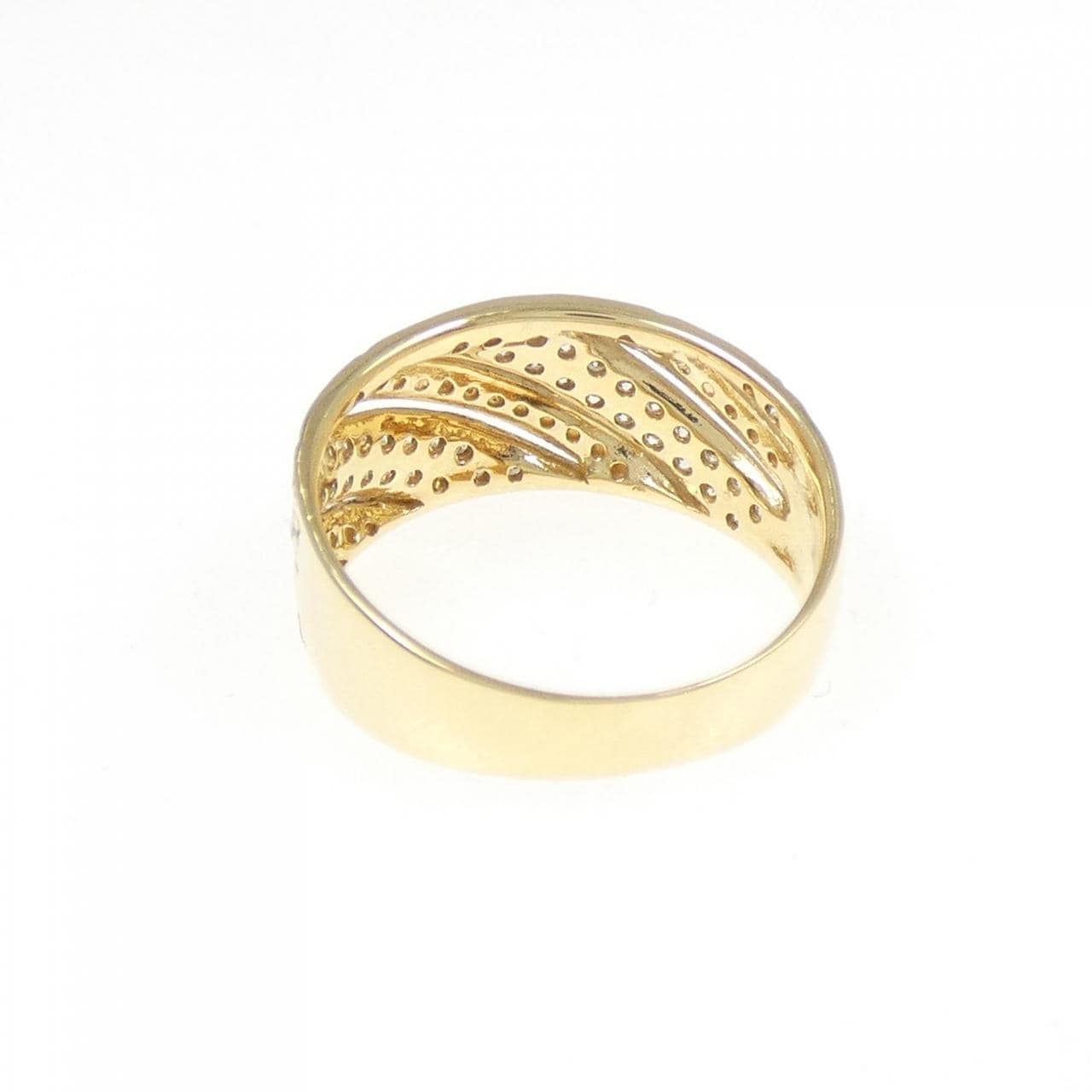 K18YG ダイヤモンド リング 0.21CT