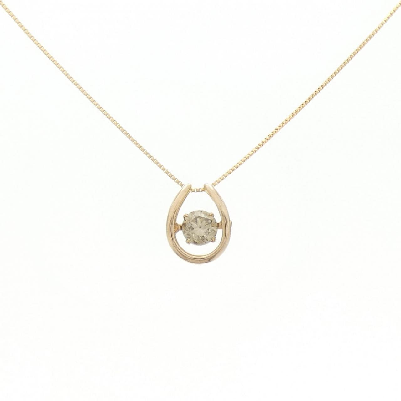 K18PG ダイヤモンド ネックレス 0.50CT