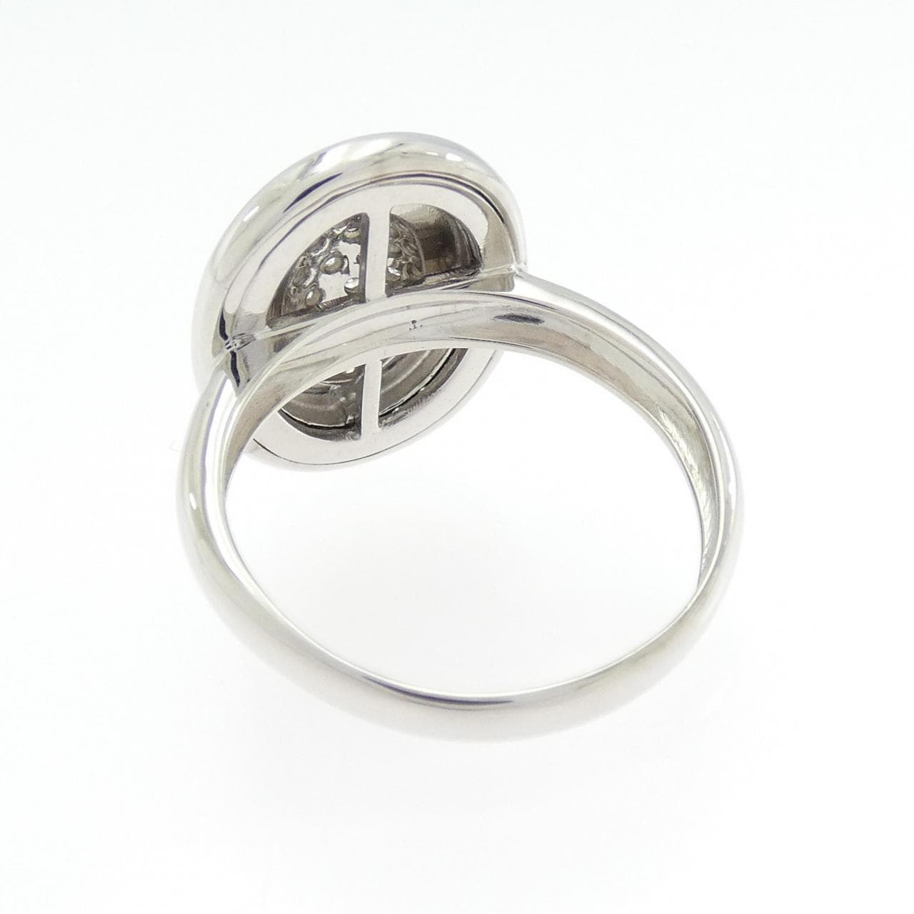 K18WG ダイヤモンド リング