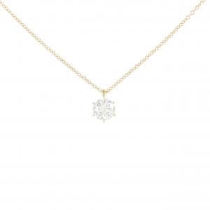 [Remake] K18YG Diamond Necklace 0.327CT H VS1 3EXT H&C