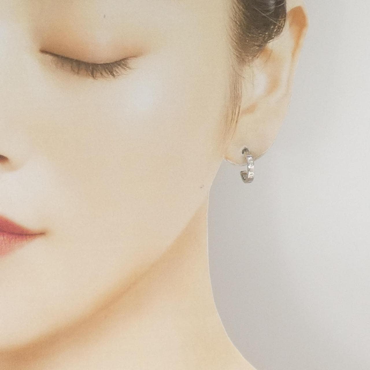 カルティエ ミニラブ ピアス