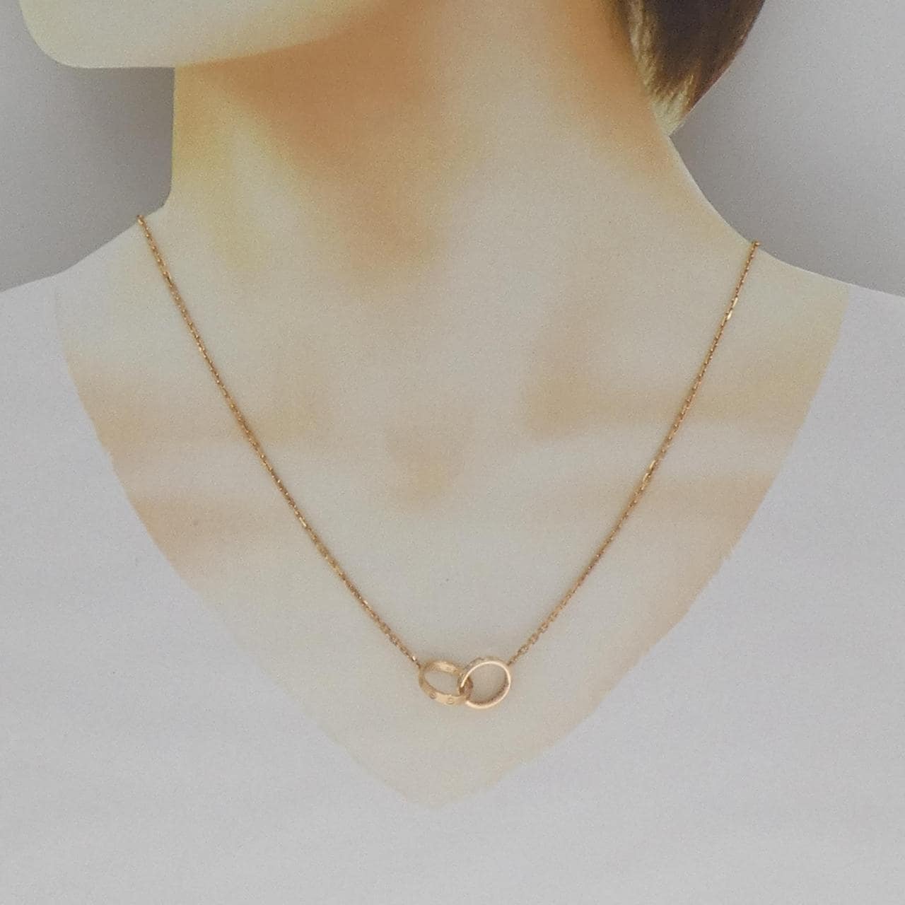 カルティエ ベビーラブ ネックレス