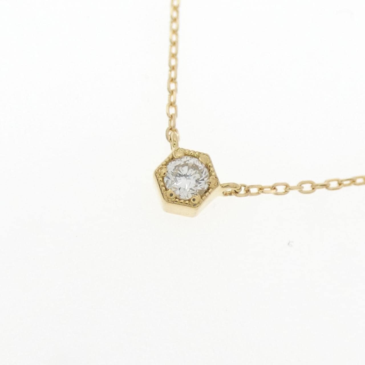 K18YG ダイヤモンド ネックレス