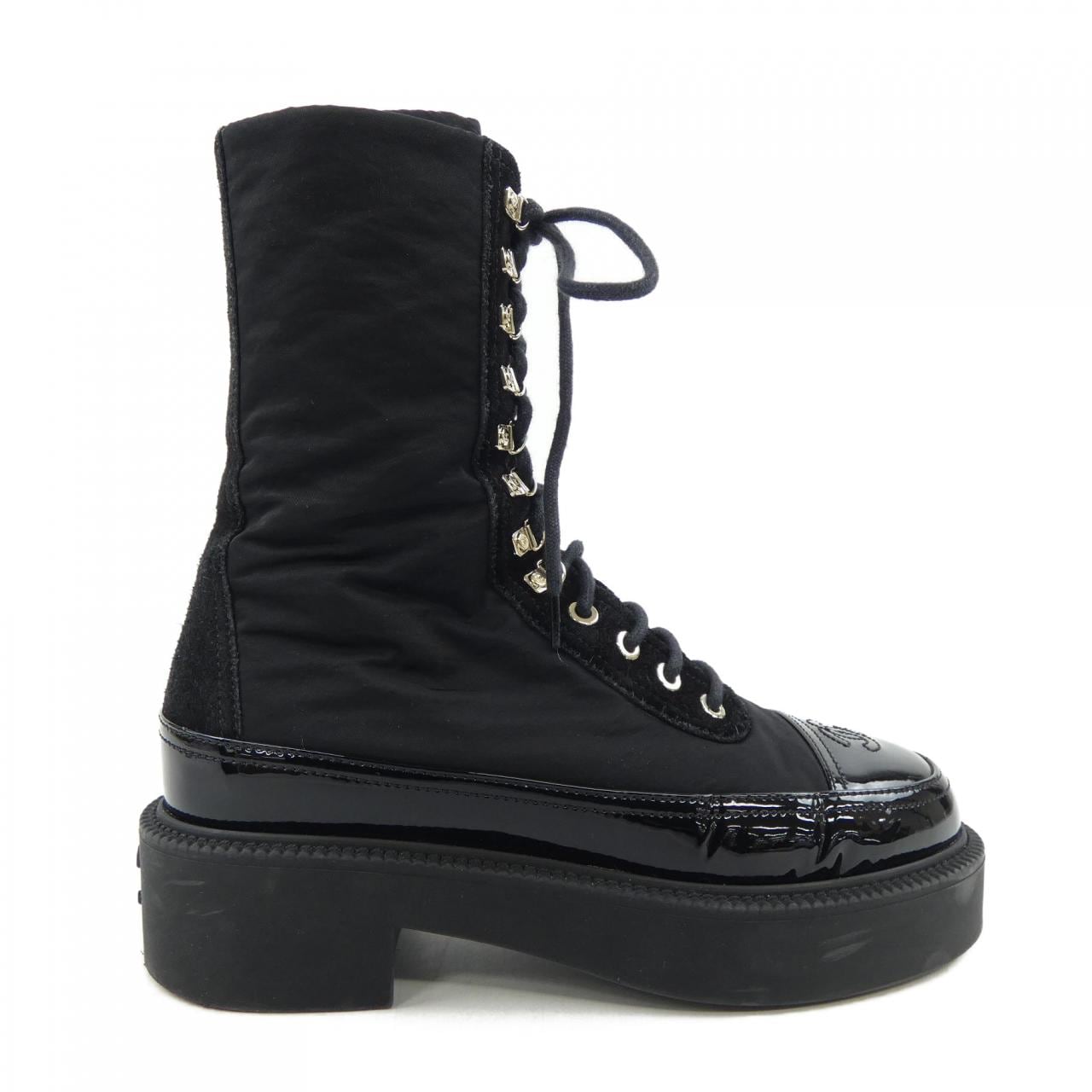 シャネル CHANEL レースアップ G38086Y55462 ブーツ