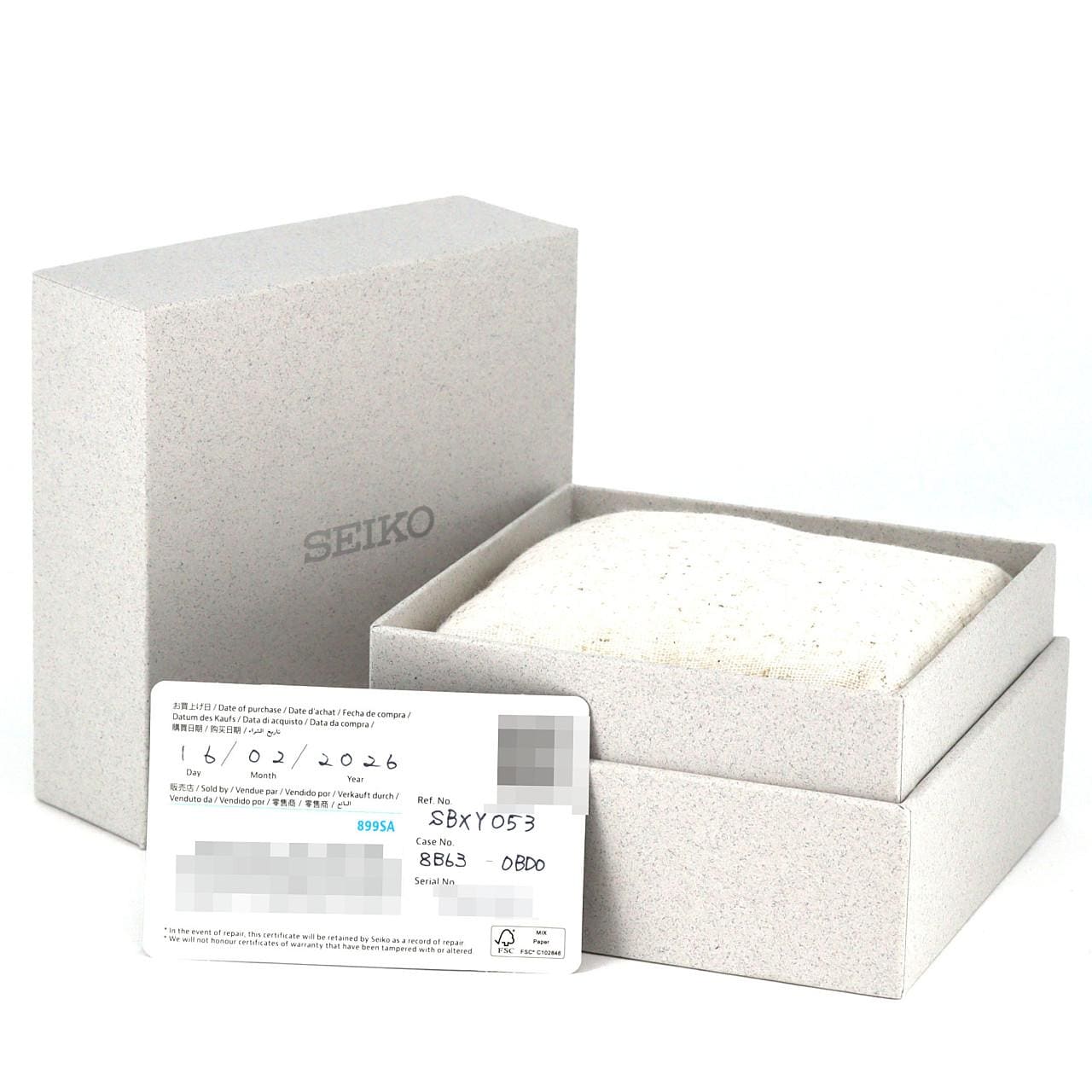 セイコー アストロン 電波時計 8B63-0BD0/SBXY053 TI ソーラークォーツ