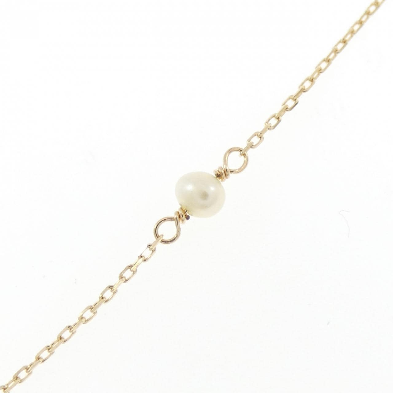 アガット 淡水パール ネックレス