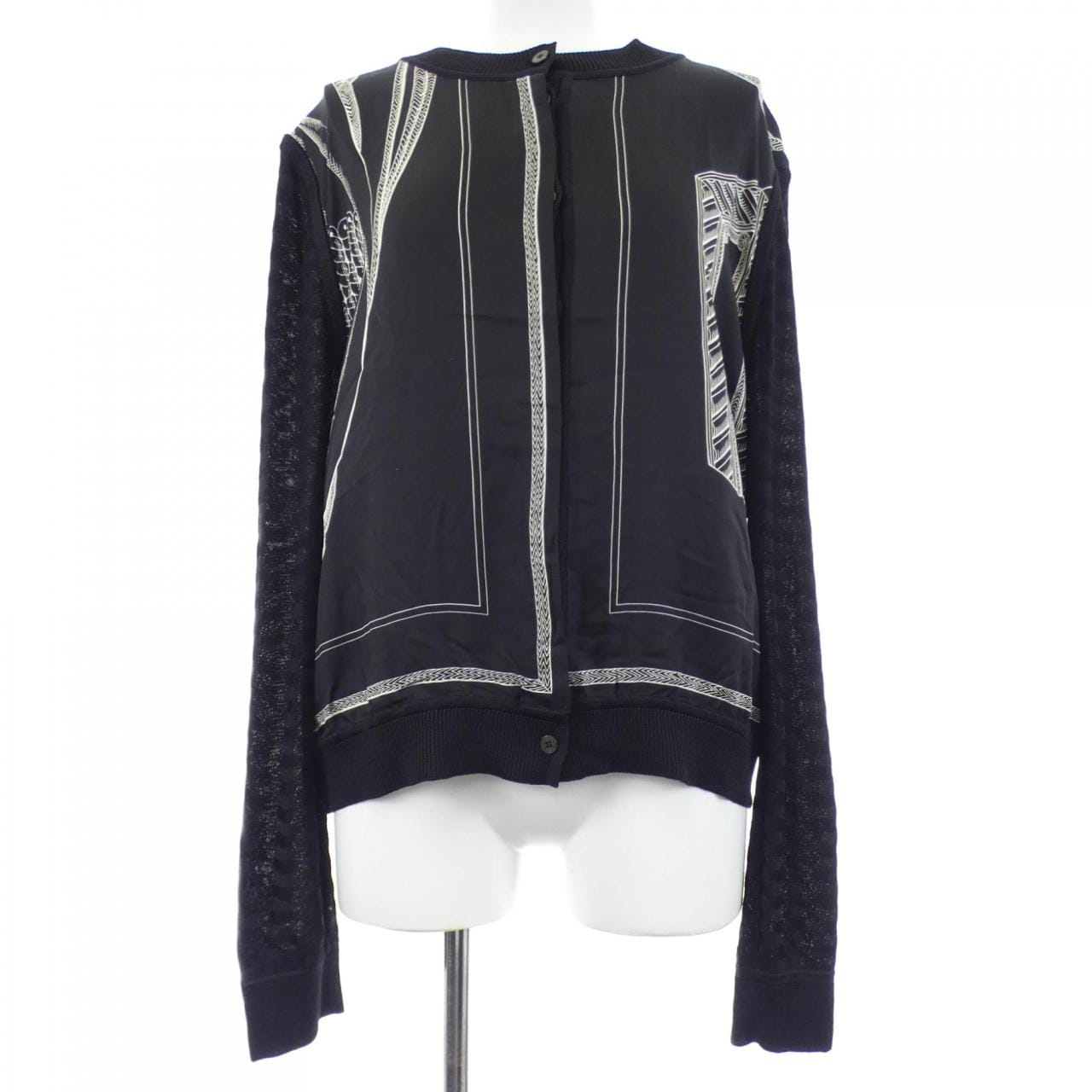 エルメス HERMES *17-7767 ツイルレーヌ カーディガン