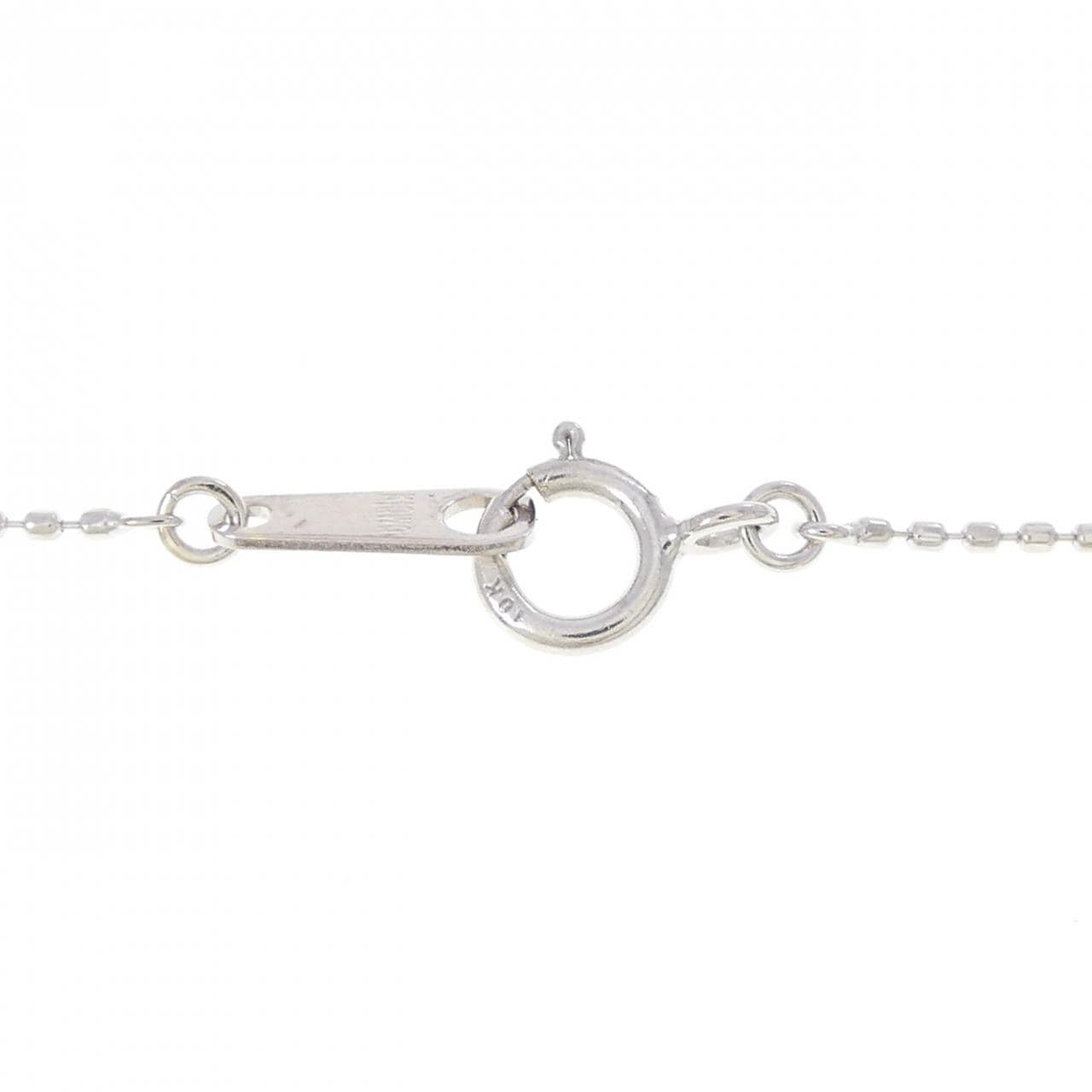 K10WG ダイヤモンド ネックレス