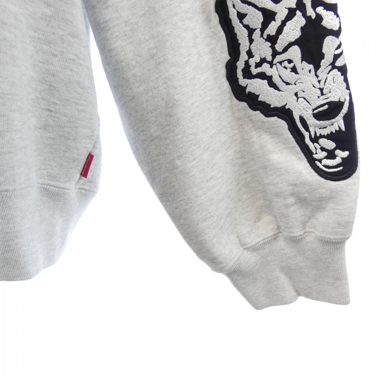 シュプリーム SUPREME WARRIORS APPLIQUE パーカー