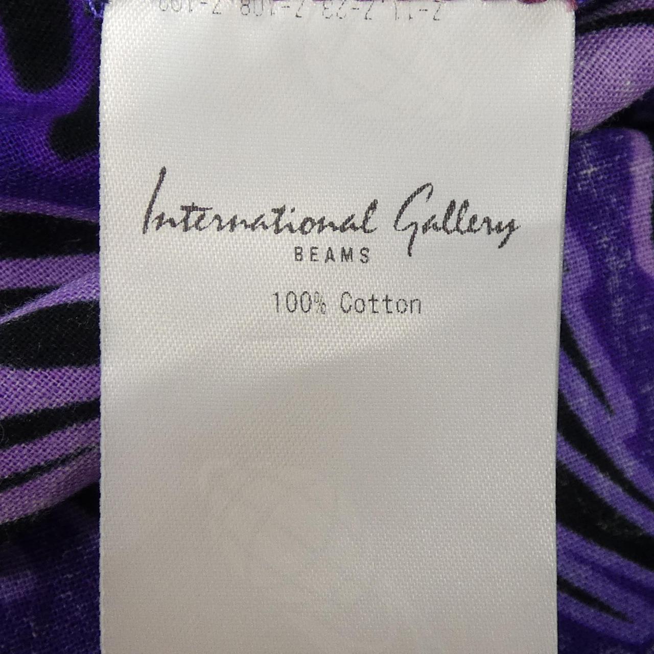 インターナショナルギャラリー INTERNATIONALGALLERY シャツ