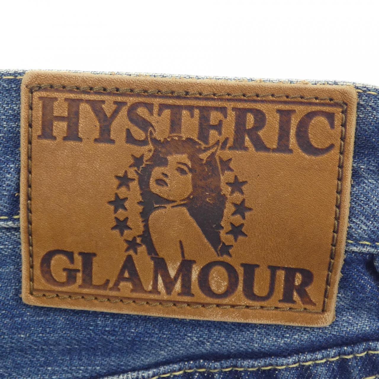 歇斯底里魅力HYSTERIC GLAMOUR牛仔裤