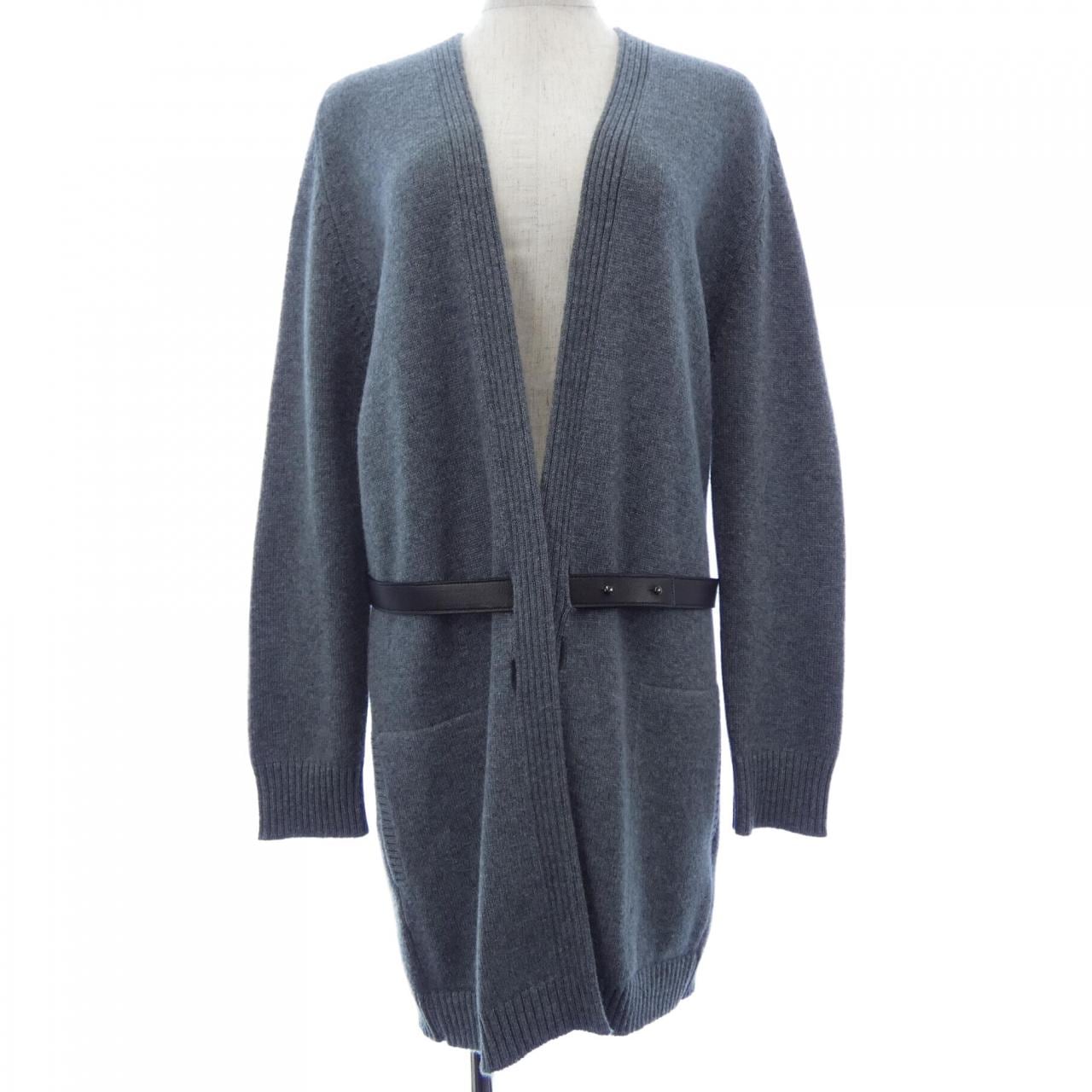 エルメス HERMES 27-7706② ロングカーディガン