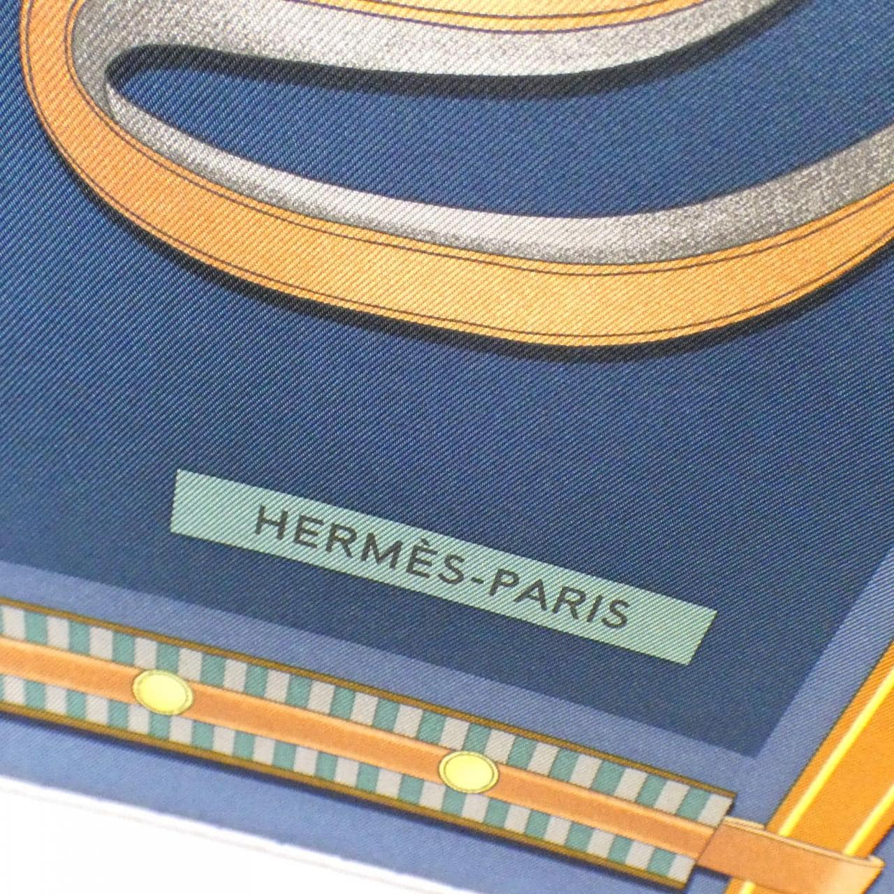 [Unused items] HERMES LETTRES EQUESTRE Carre 004039S Scarf