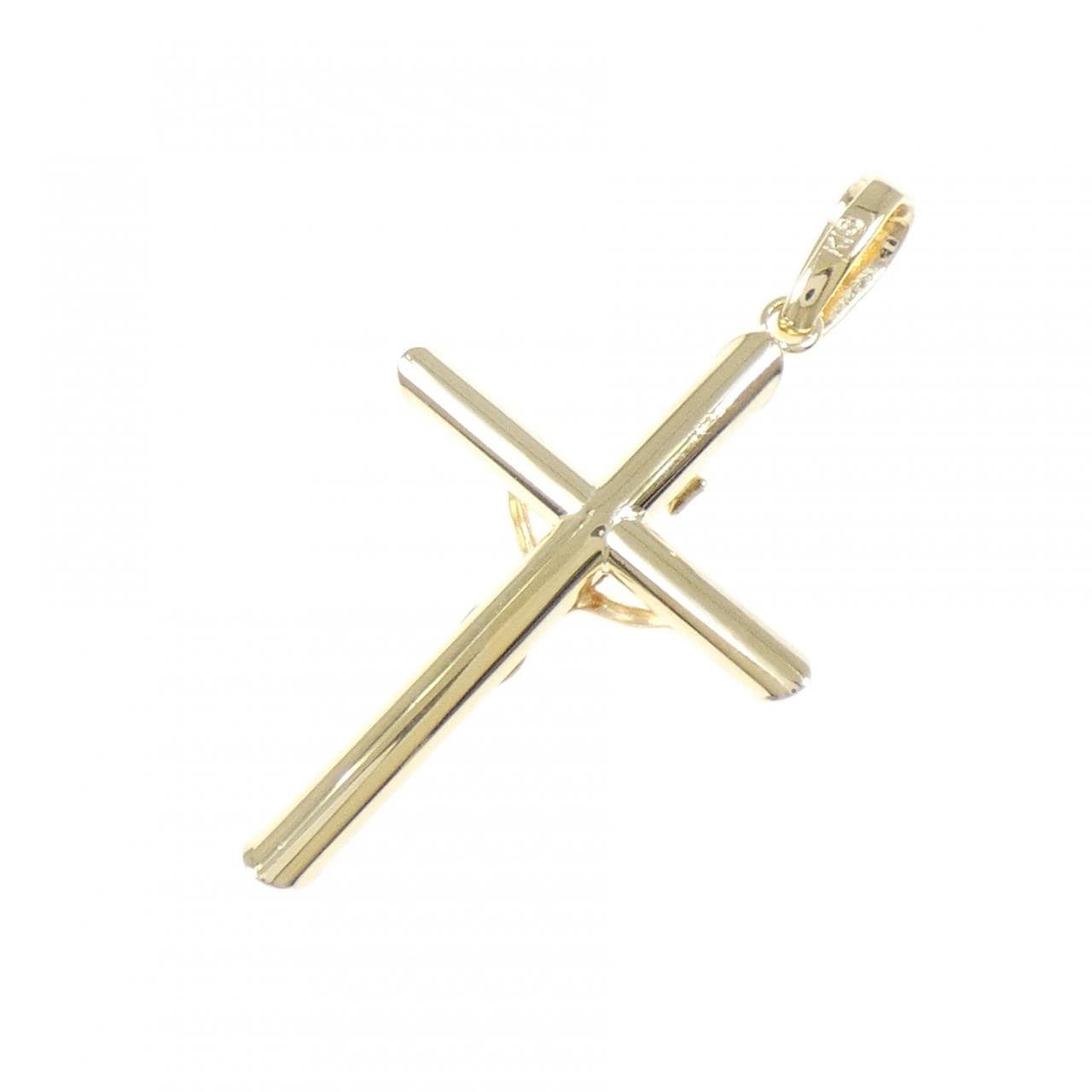 K18YG クロス ペンダント