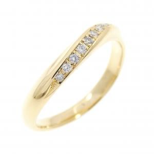 K18YG ダイヤモンド リング 0.08CT