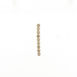 K18YG ダイヤモンド ピアス 0.17CT 片耳