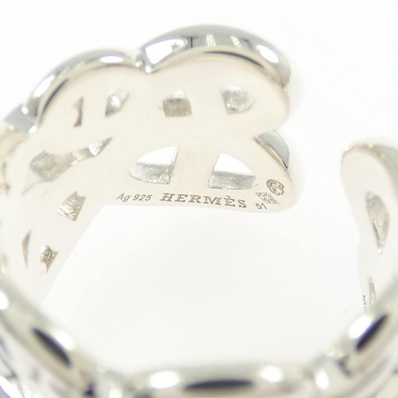 エルメス シェーヌ ダンクル アンシェネ リング