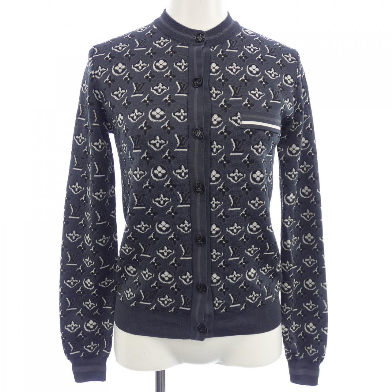ルイヴィトン LOUIS VUITTON モノグラムシャドージャカードカーディガン FJKC20TVP カーディガン