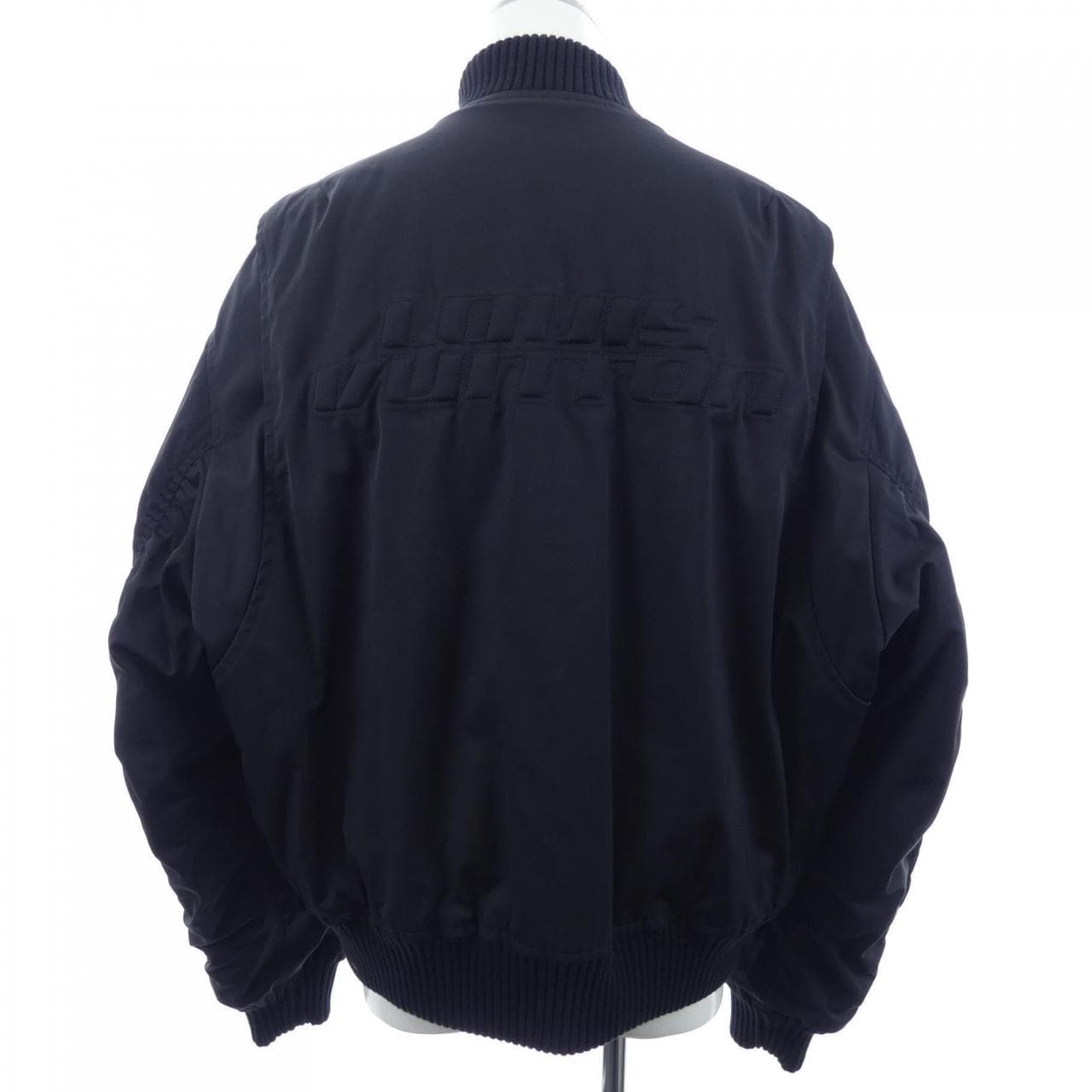 ルイヴィトン LOUIS VUITTON リバーシブルボンバージャケット HLB05WINE ブルゾン