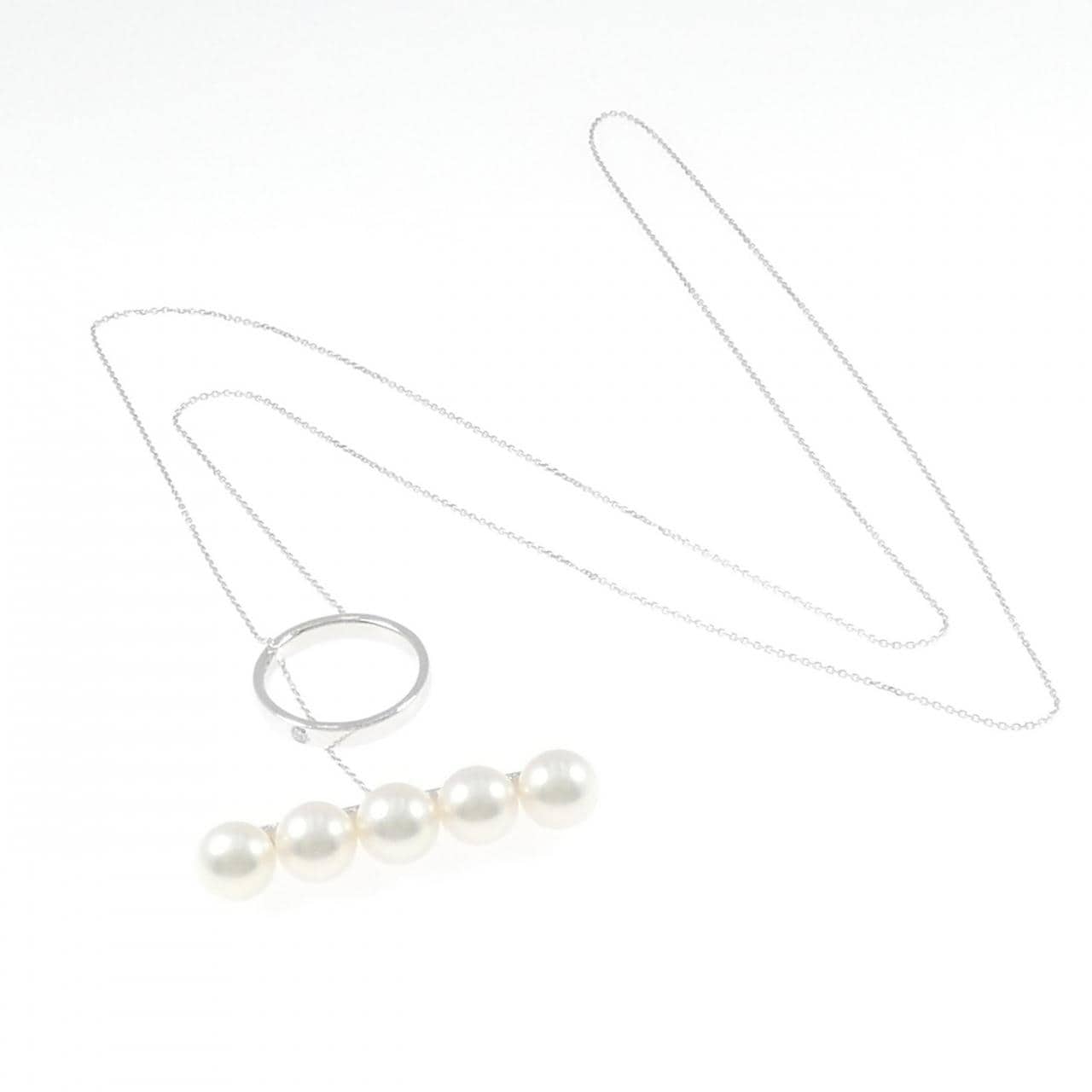 PT900 アコヤパール ネックレス