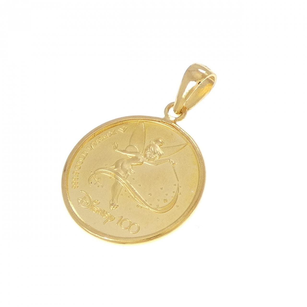 K24YG(枠) コイン ペンダント