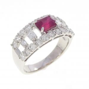 PT900 ルビー リング 1.04CT