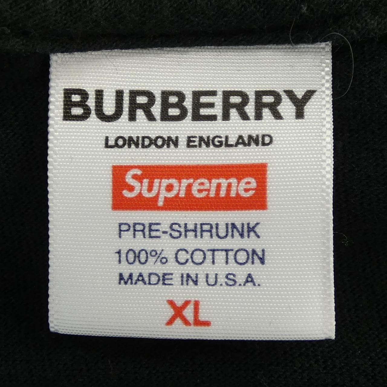 シュプリーム SUPREME BURBERRY Tシャツ