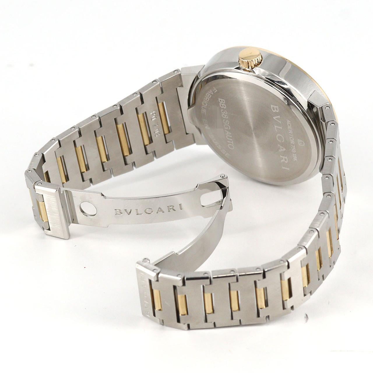 ブルガリ ブルガリブルガリ コンビ BB38SGAUTO SSxYG 自動巻