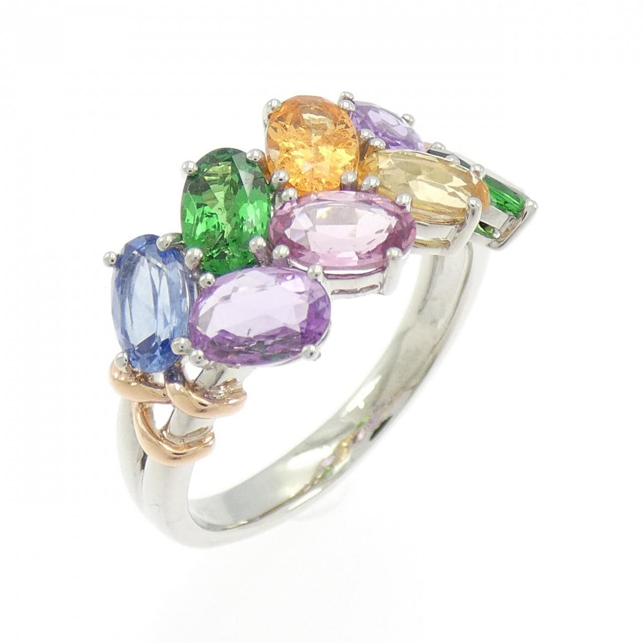 ジーエスティービー カラーストーン リング