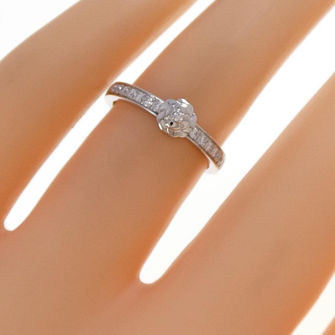 シャネル カメリア リング